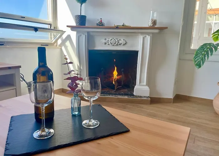 Gatu Casa Muse Junto A La Playa, Vista Al Mar, Aire Acc, Terraza, Wifi Y Chimenea \