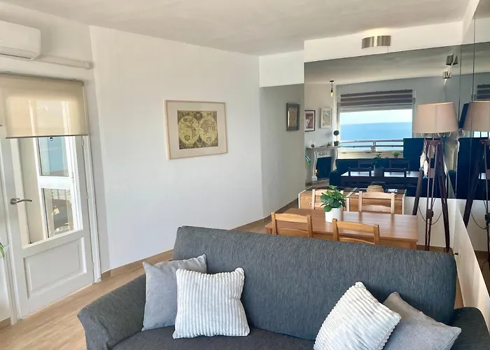 Gatu Casa Muse Junto A La Playa, Vista Al Mar, Aire Acc, Terraza, Wifi Y Chimenea \