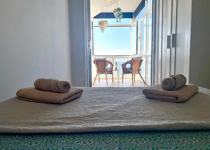 Gatu Casa Muse Junto A La Playa, Vista Al Mar, Aire Acc, Terraza, Wifi Y Chimenea \