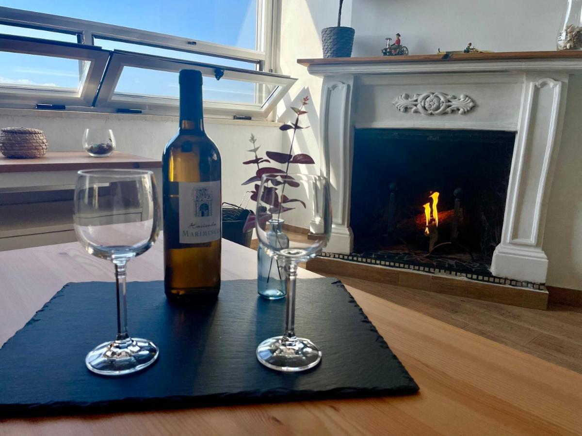 Gatu Casa Muse Junto A La Playa, Vista Al Mar, Aire Acc, Terraza, Wifi Y Chimenea 